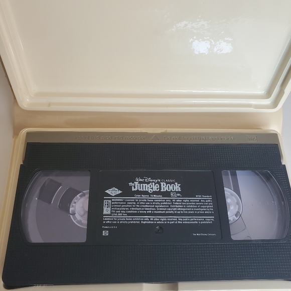 Disney VHS The Jungle Book - Picture 4 of 4